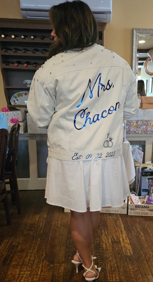 Custom Bridal Jacket