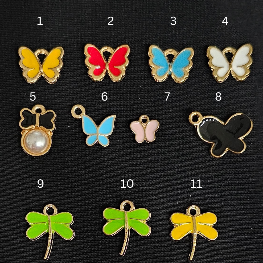 Butterfly/ Dragonfly  Charms