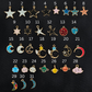 Stars and Moon Charms