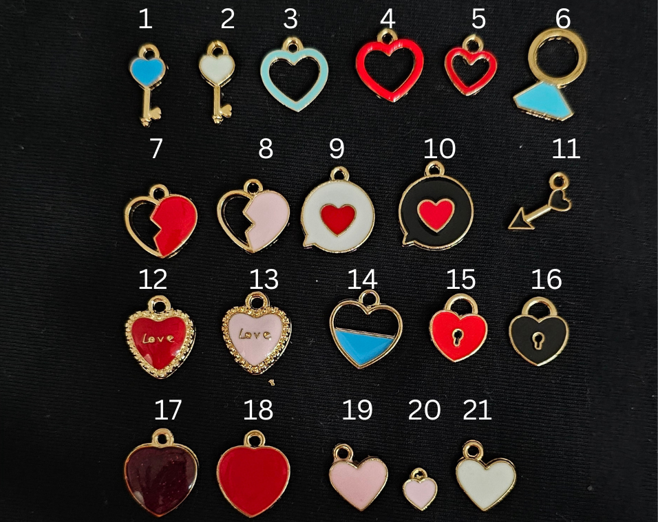 Heart Charms