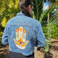 Hamsa Jacket Rhinestones,