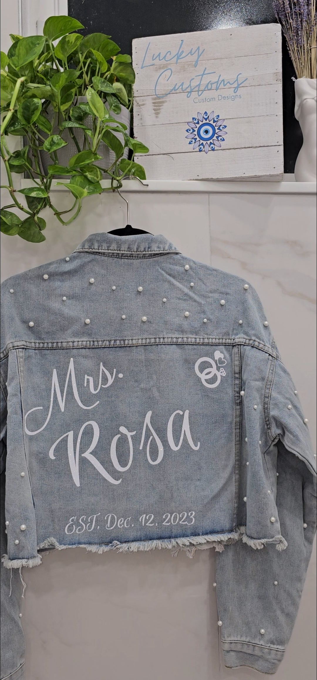 Custom Bridal Jacket